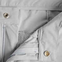 Pantalón corto shorts golf transpirable Hombre Inesis WW500 gris