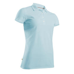 Polo Golf Mujer Azul Cielo
