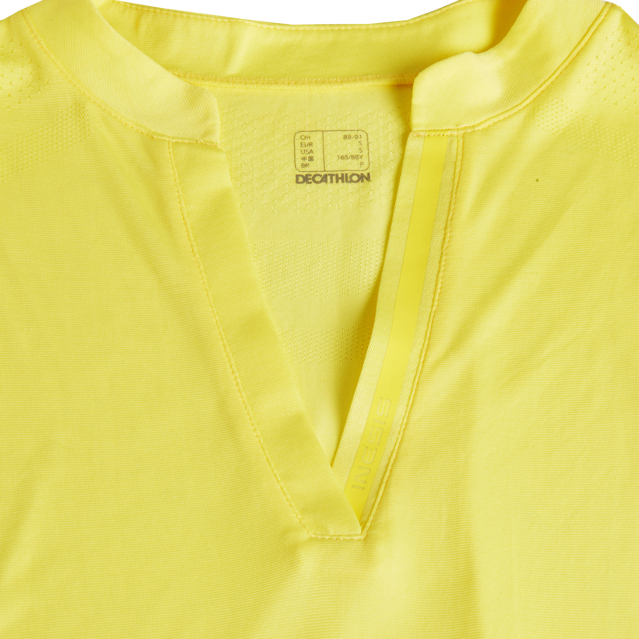 POLO DE GOLF SANS MANCHES ULTRALIGHT  FEMME JAUNE 2/7
