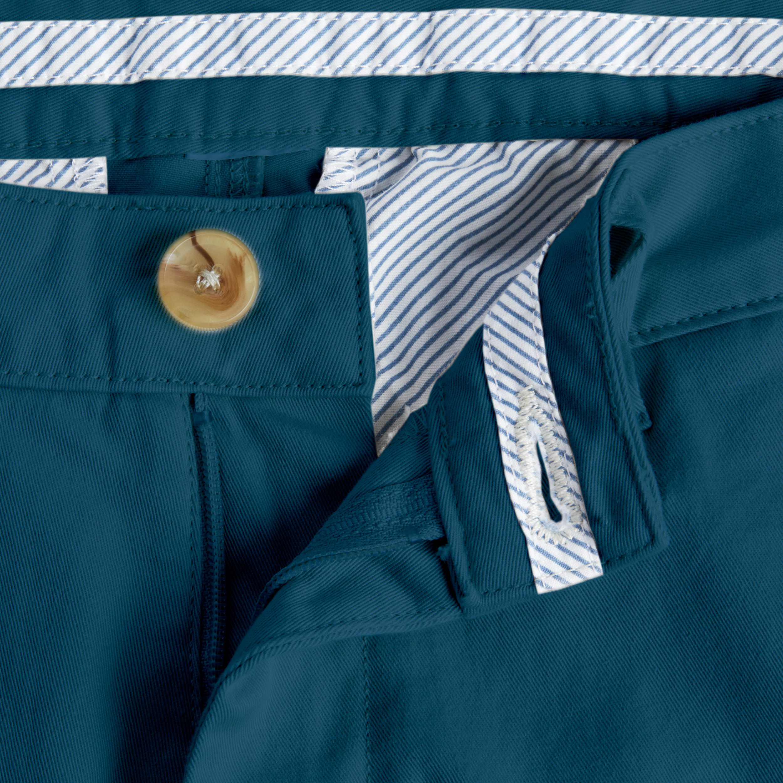 Pantalon chino golf Homme MW500 petrole Decathlon