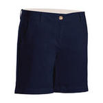 Women's golf shorts MW500 navy blue
