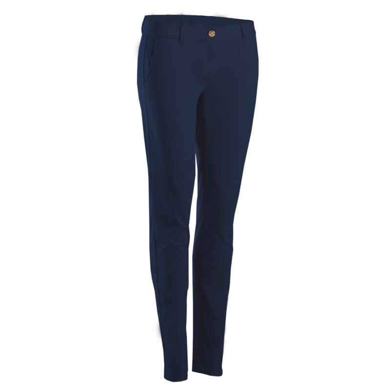 WOMEN’S GOLF TROUSERS - NAVY BLUE