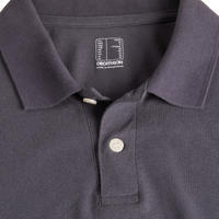 Men's golf short-sleeved polo shirt MW100 grey