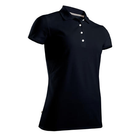 Kaus Polo Golf Wanita - Hitam