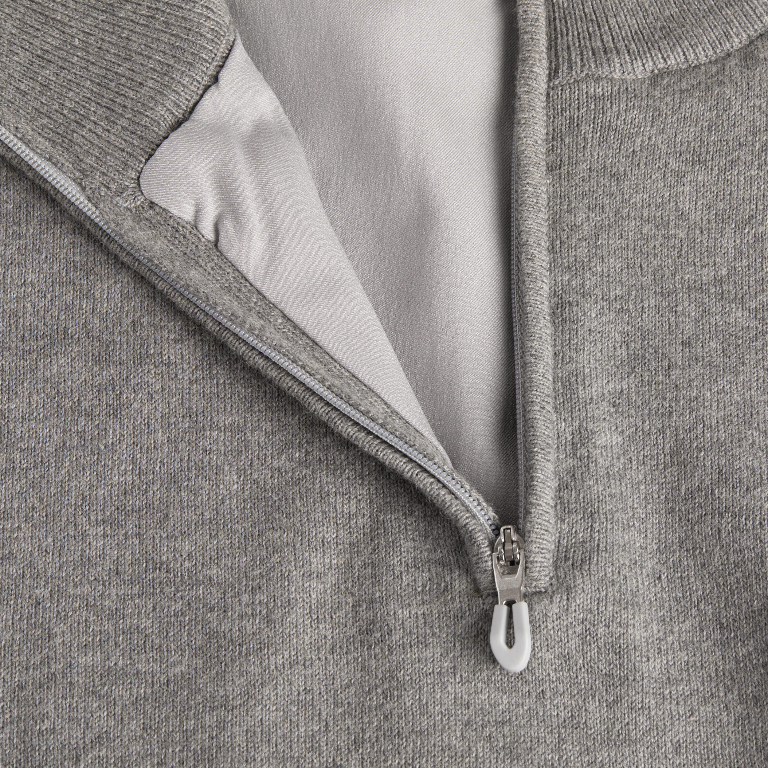 Men's golf windbreaker pullover MW500 grey 4/6