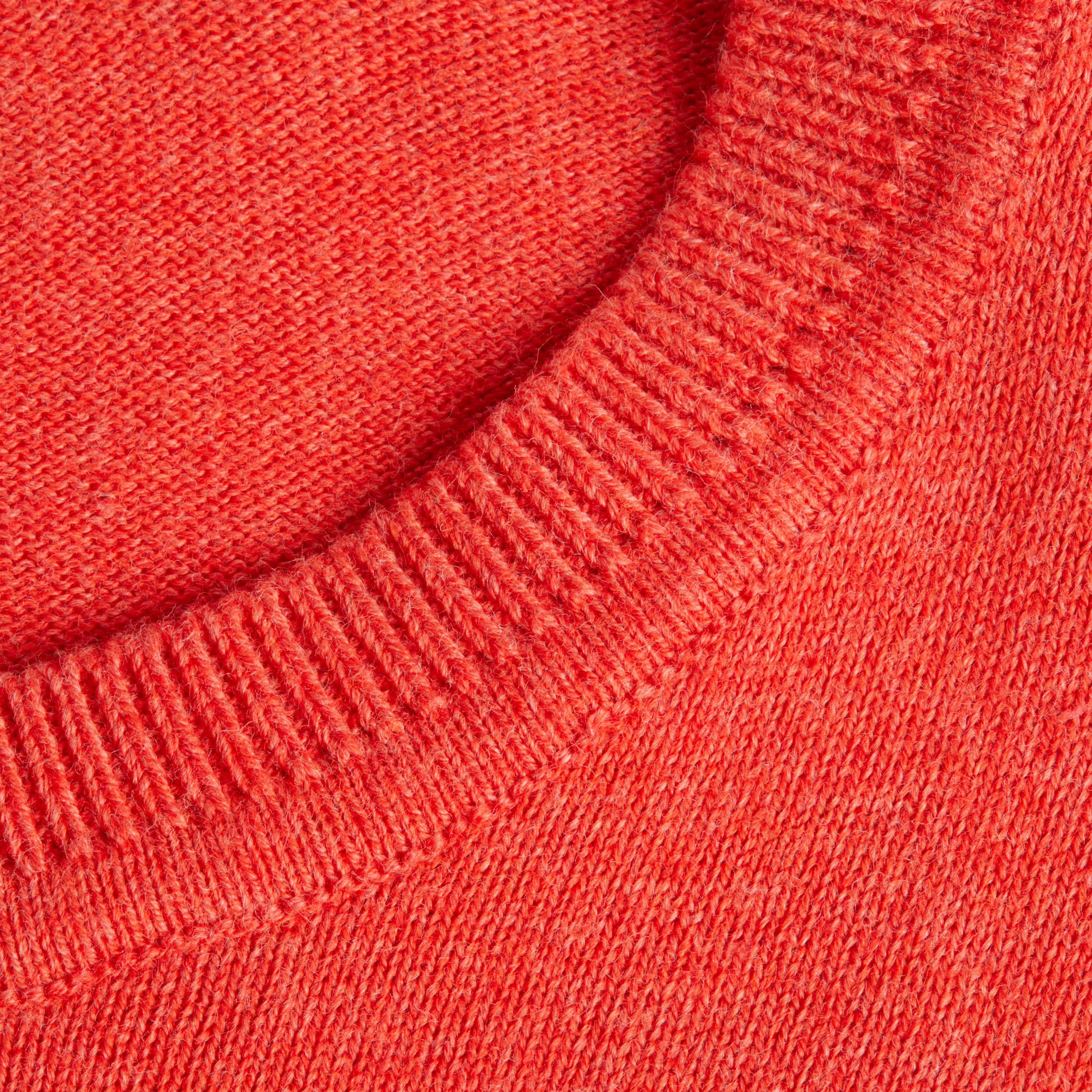 Men's golf crew neck pullover MW500 mottled coral 2/7