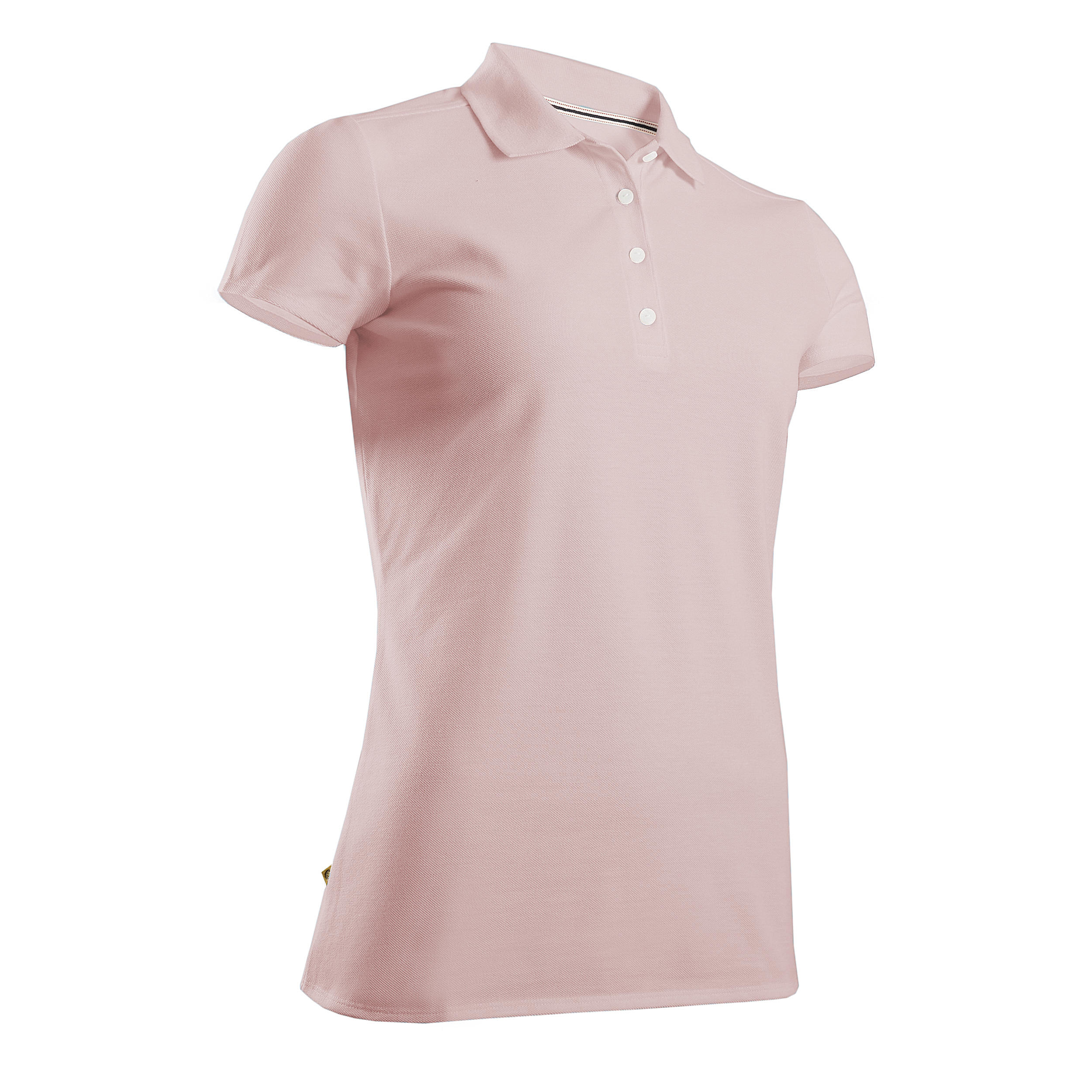 light pink polo shirt womens