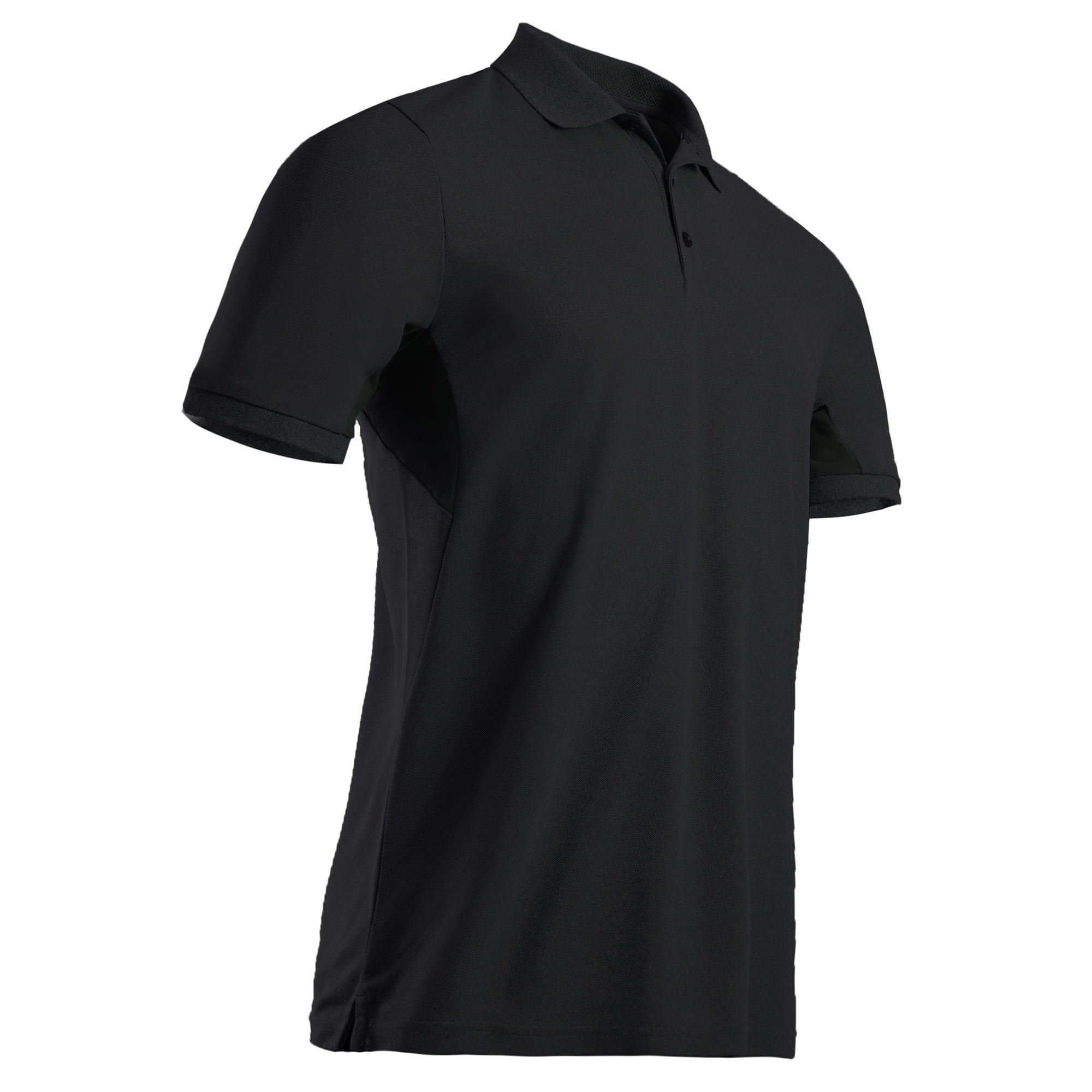 Men's Golf Light Polo Shirt - Black 