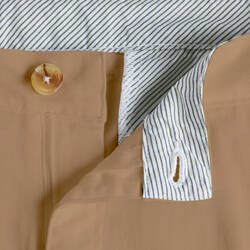 Men's golf chino shorts - MW500 beige