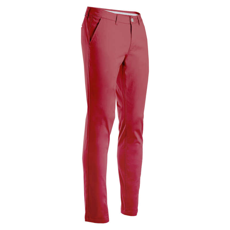 INESIS Men's Golf Trousers - Dark Pink | Decathlon