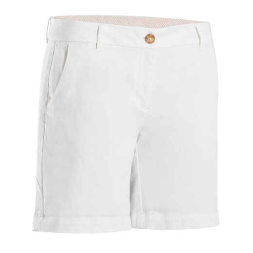 
      Golf Bermuda Short MW500 Damen weiss
  