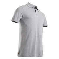 Men's golf short-sleeved polo shirt MW500 mottled grey