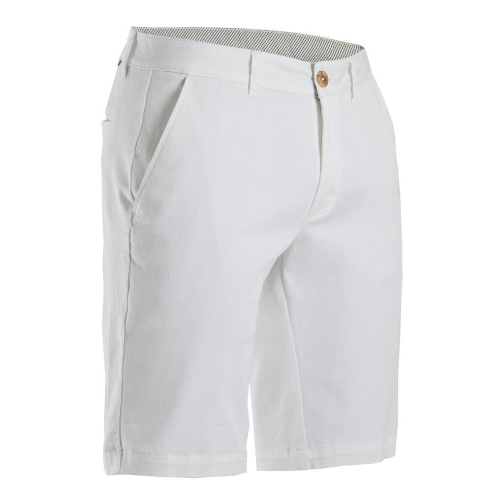 Golf Bermuda Short MW500 Herren weiss
