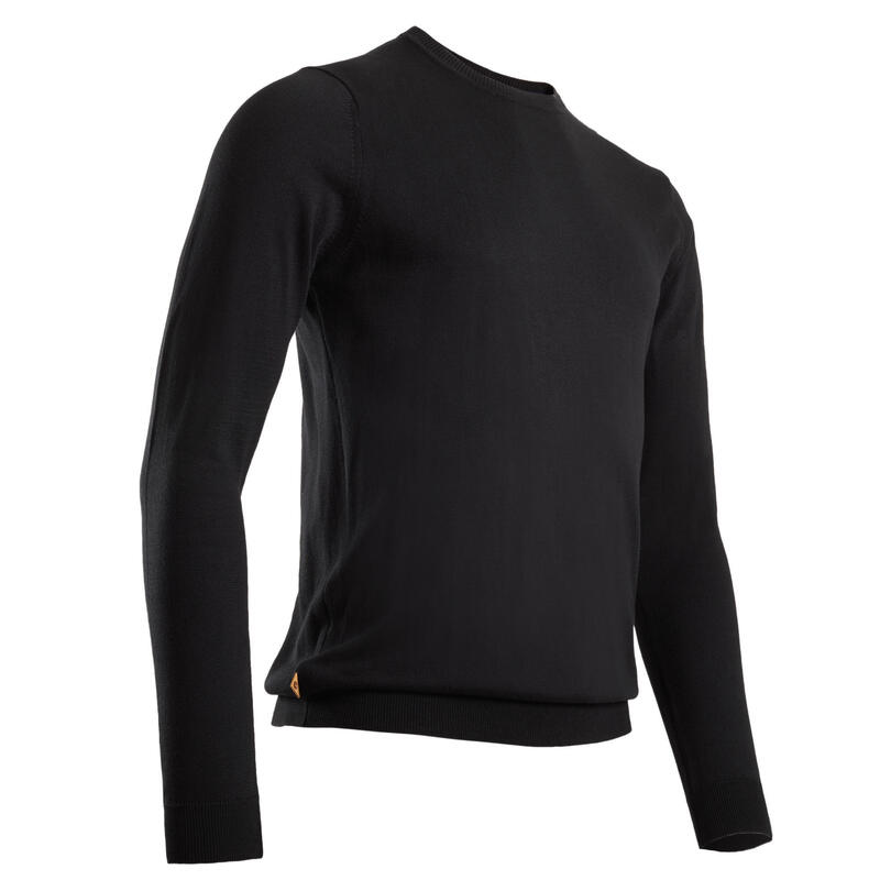 Pull de golf col rond homme MW500 noir