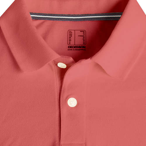 Golf Poloshirt Kurzarm Herren Altrosa Inesis Decathlon Osterreich