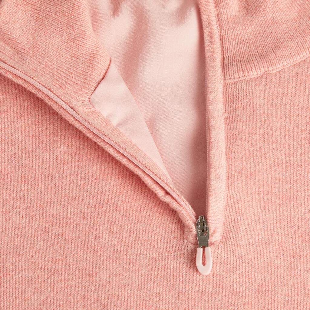 Pull de golf coupe-vent femme MW500 rose