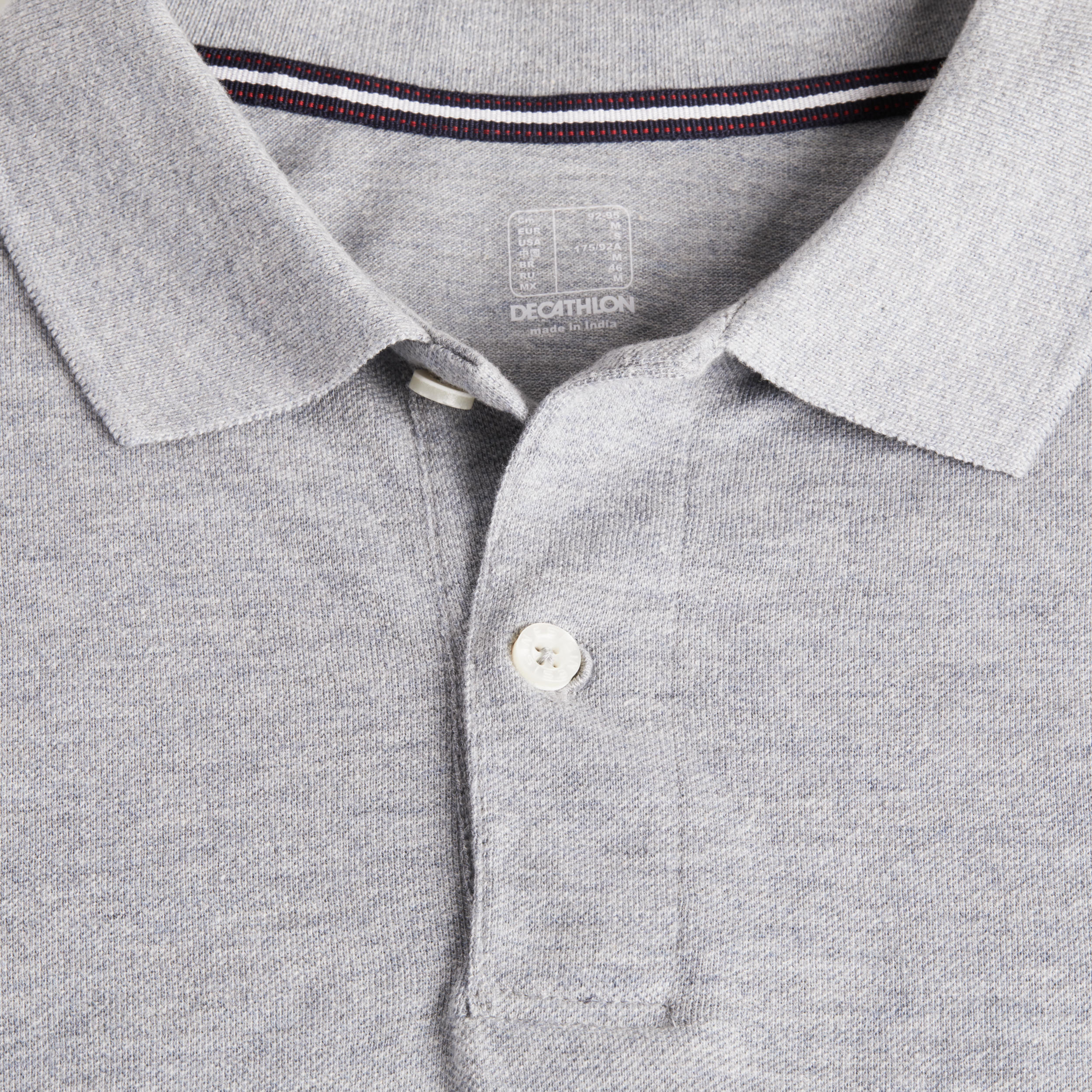 full button polo shirt