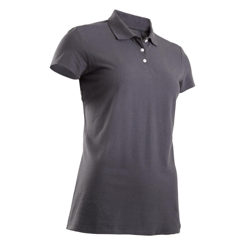 Tricou Polo Gri Damă 
