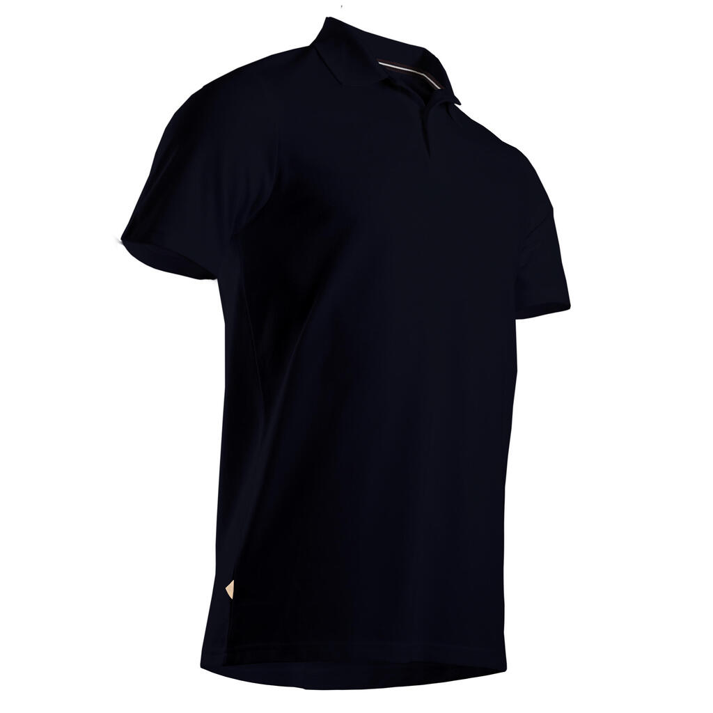 Polo de golf manches courtes homme MW500 pétrole