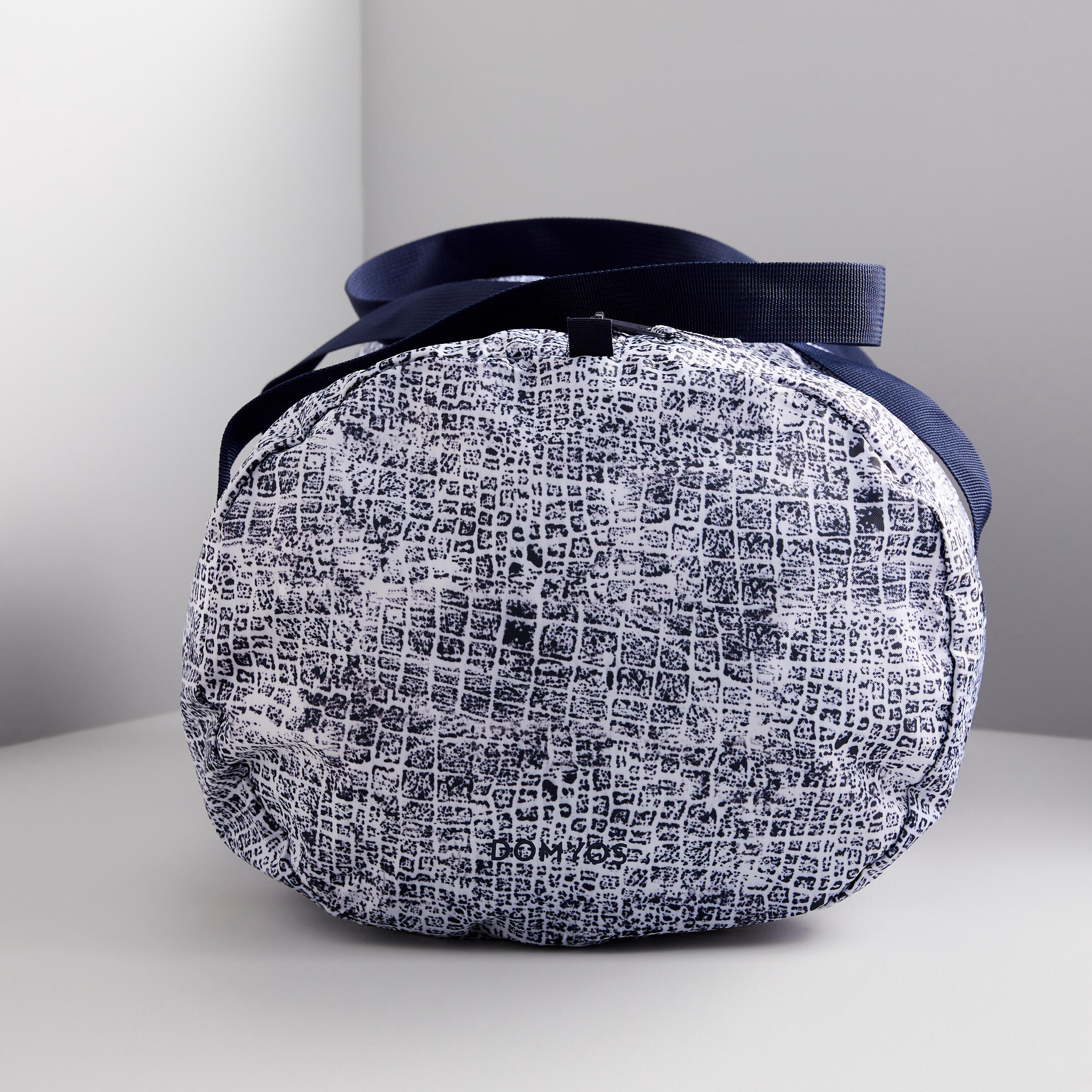 Fold-Down Fitness Bag 30L - Printed White 3/5