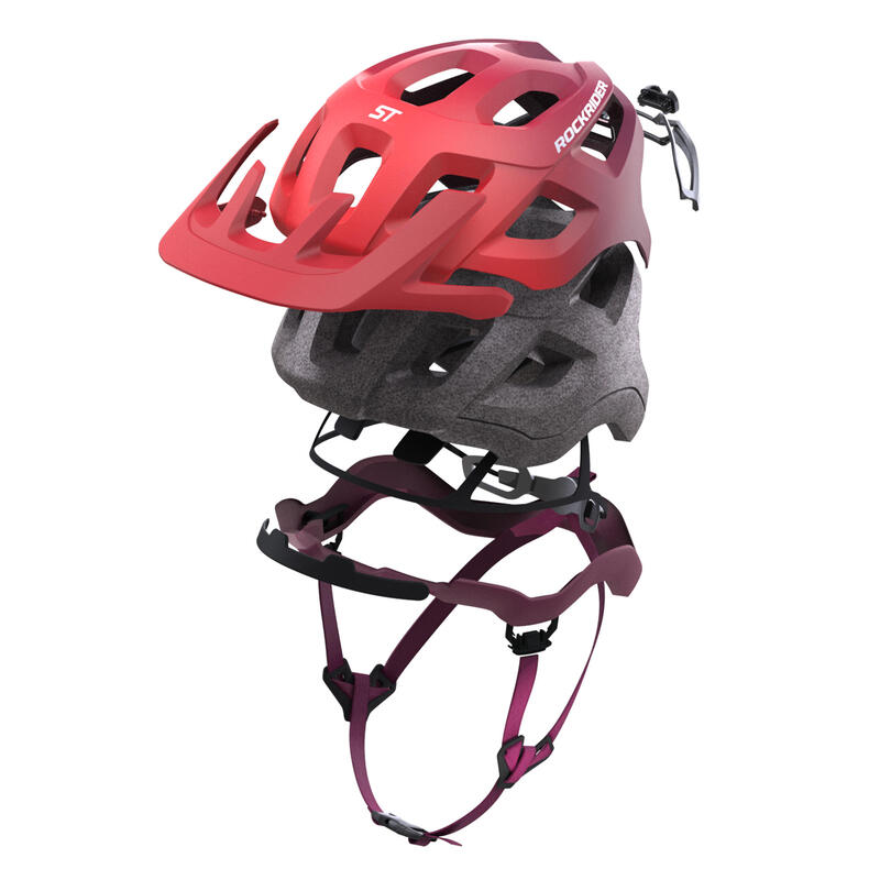 CASQUE VÉLO VTT EXPL 500 ROSE DÉGRADÉ