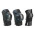 Adult Inline Skate Protection Gear Fit500 set of 3-Pieces - Black/Blue
