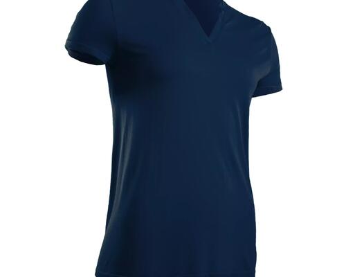 INESIS POLO FEMME MARINE