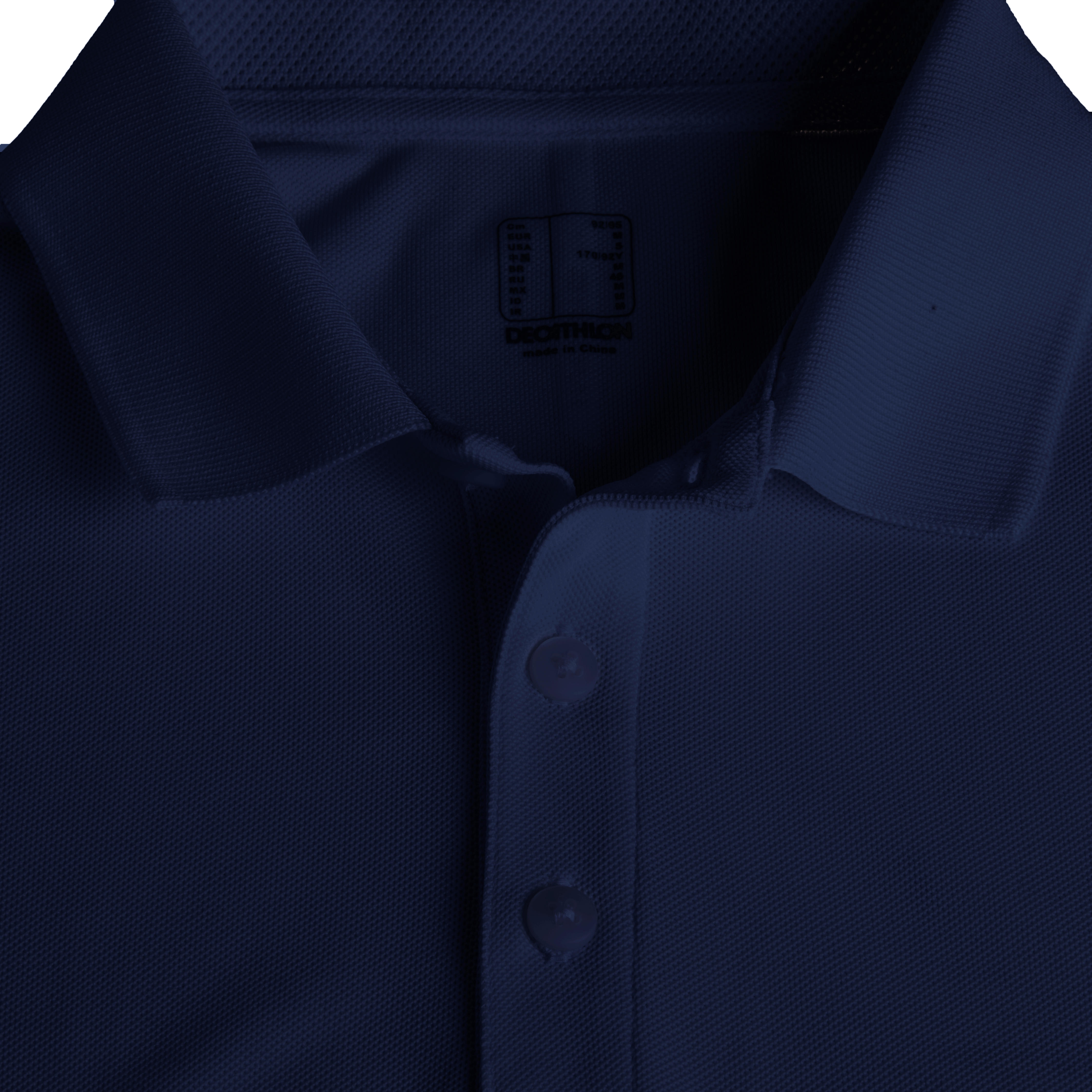 

Men's Golf Light Polo Shirt - Navy Blue -  By INESIS | Decathlon
