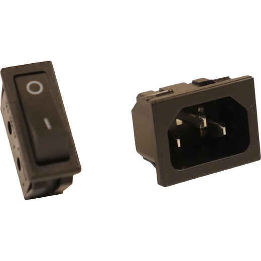 
      On/Off Switch and Power Lead
  