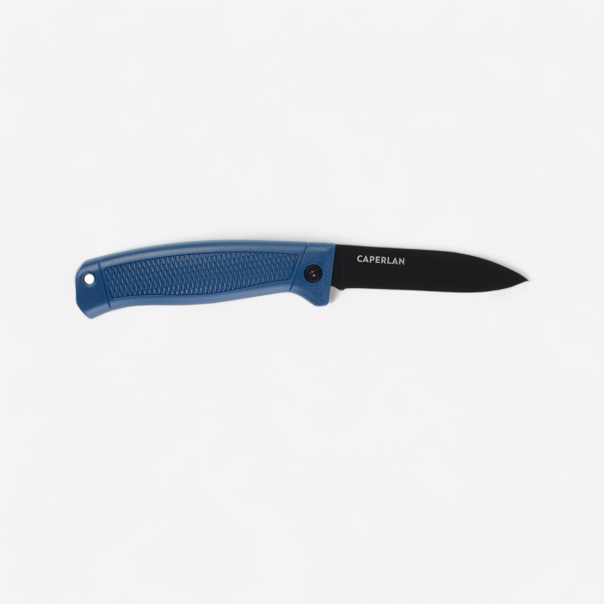 CAPERLAN Paslanmaz Çelik Katlanır Balıkçı Bıçağı - Balıkçılık - 19 cm - KN FLD