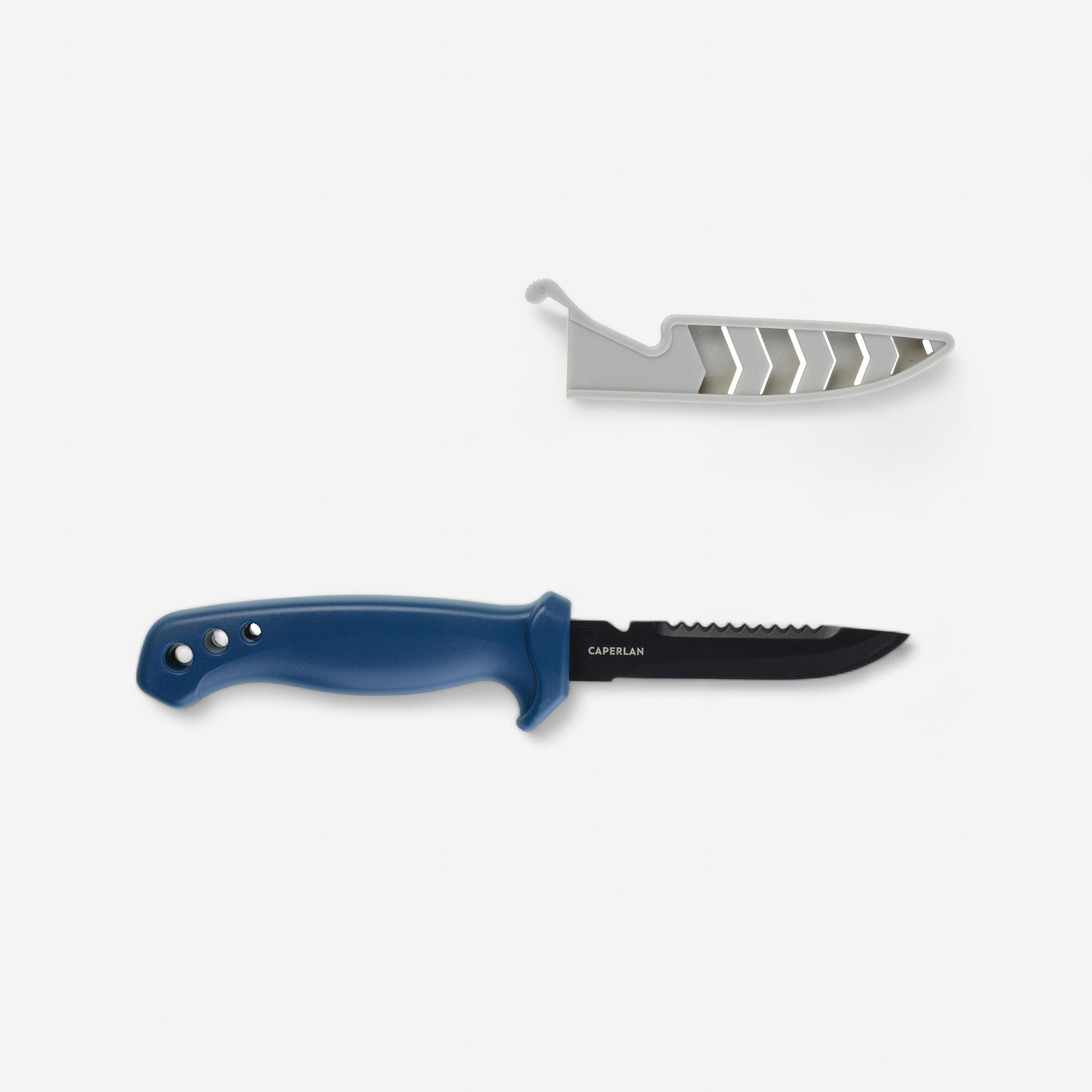 Couteau De Peche A Ecailler Sw Kn Sar Caperlan Decathlon