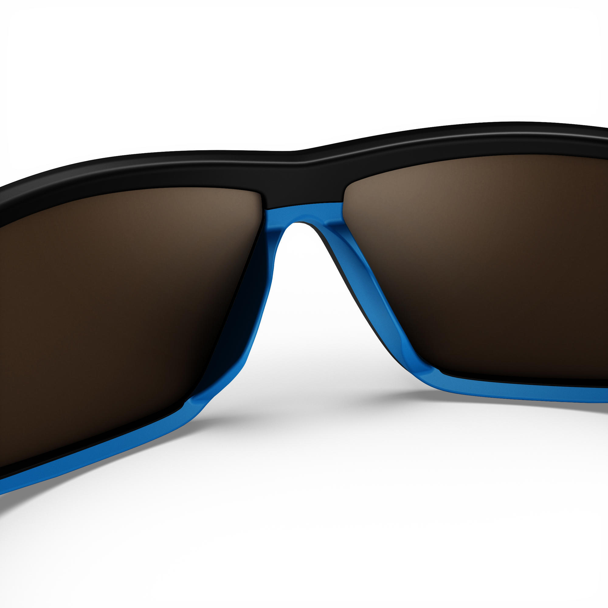 Occhiali montagna adulto MH570 categoria 4 neri e azzurri QUECHUA |  DECATHLON