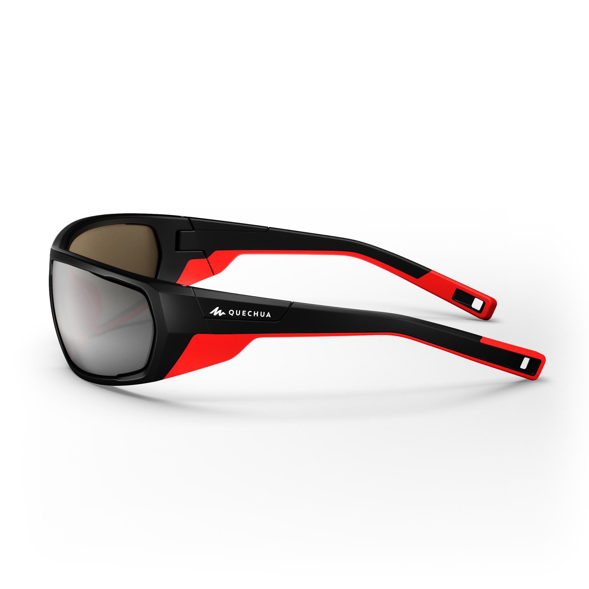 Occhiali polarizzati montagna adulto MH 590 categoria 4 neri e rossi  QUECHUA | DECATHLON