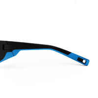 Sonnenbrille Wandern MH570 Erwachsene Kategorie 4 schwarz/blau
