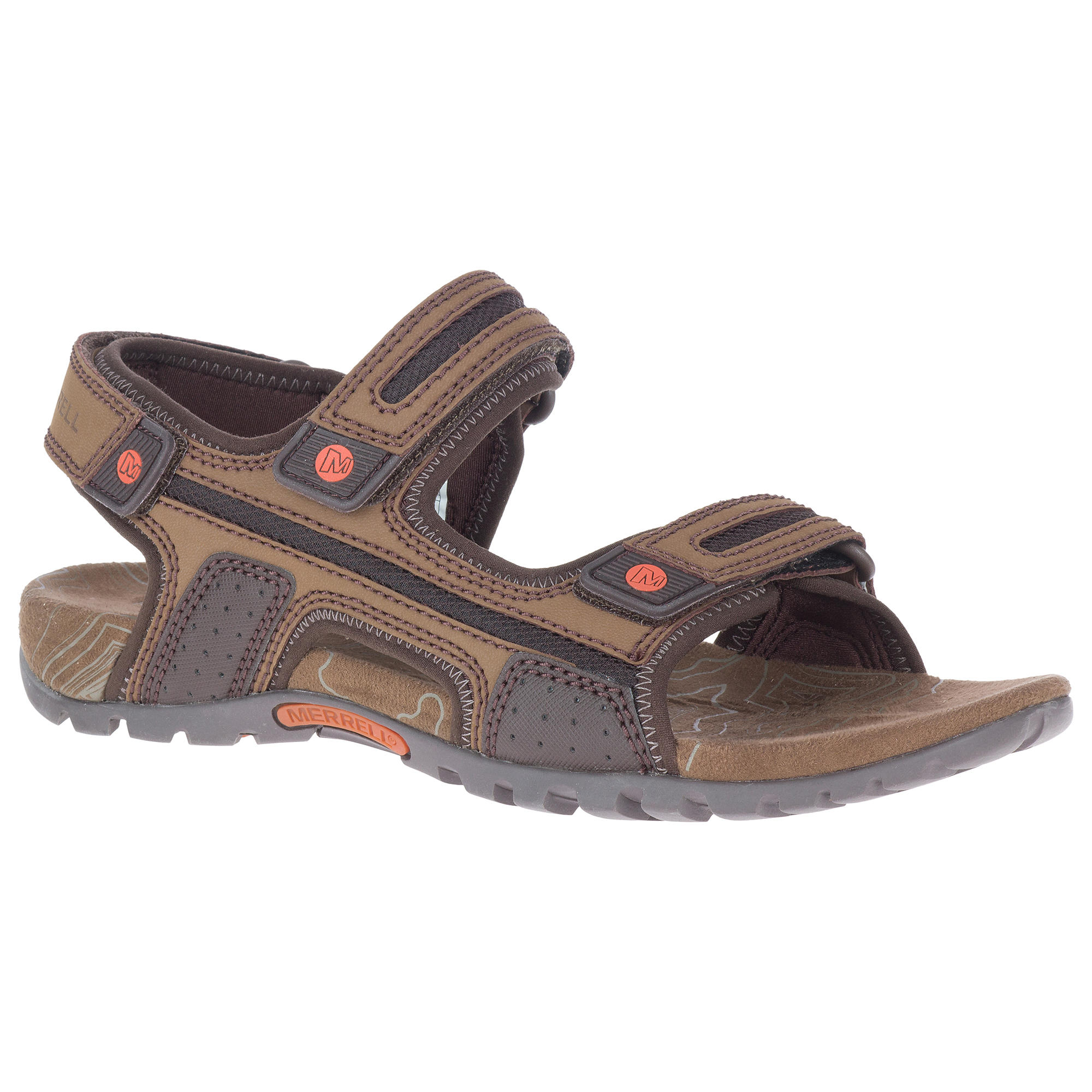 Sandali montagna uomo SANDSPUR marroni MERRELL | DECATHLON