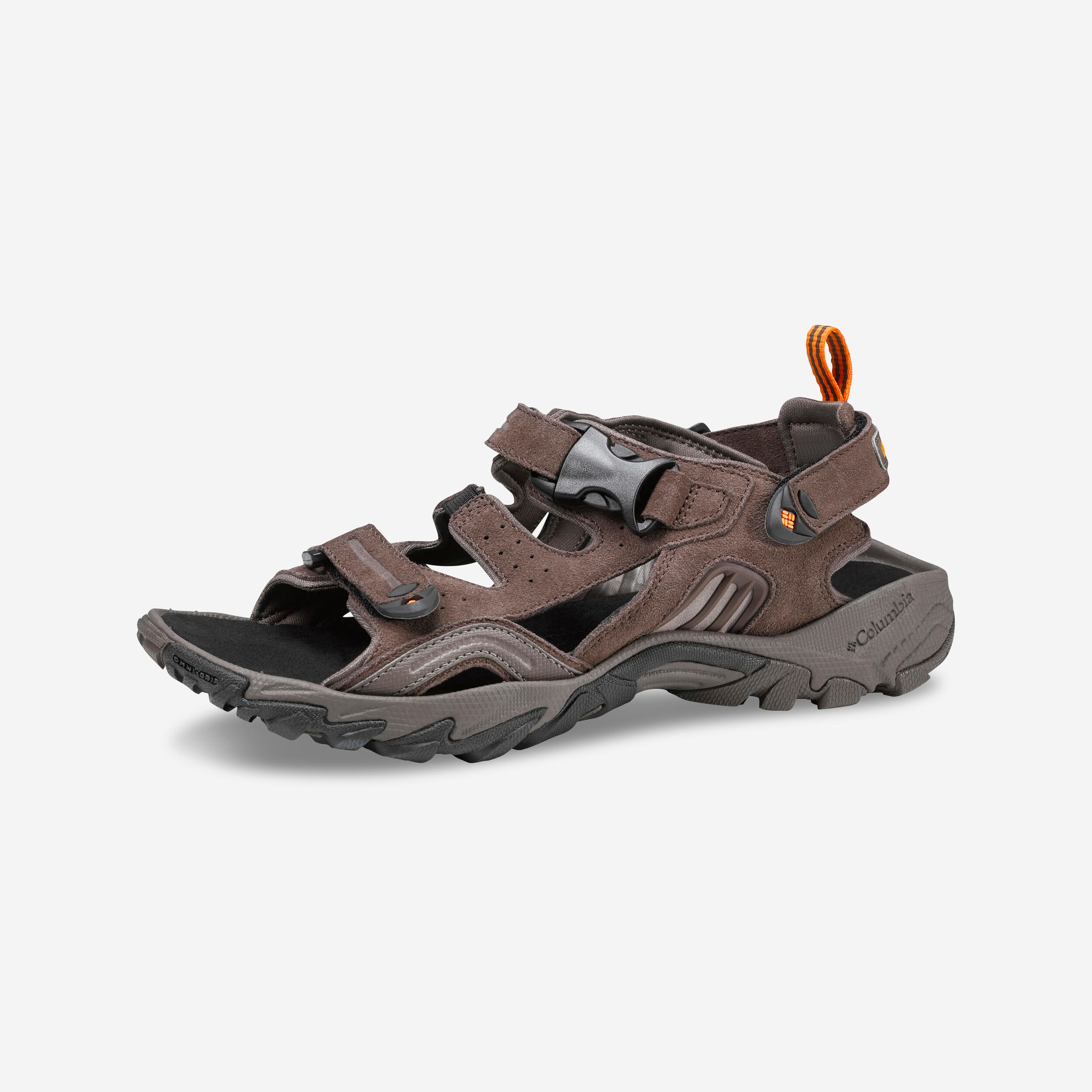 Men's walking sandals - Columbia Ridge Venture - Brown 1/6