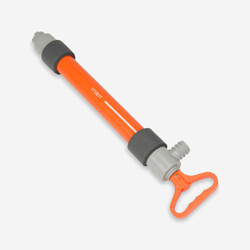 Pumpe Doppelhub Kajak 2 × 1,4 L - orange ITIWIT - DECATHLON