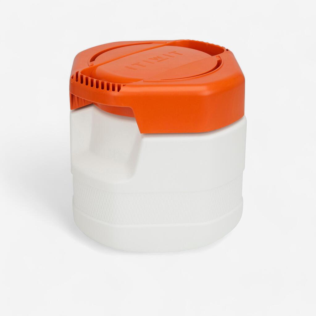 WEIß / ORANGE
