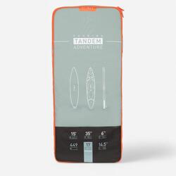 Sac à dos transport 105 litres de stand up paddle gonflable jusqu'à 15'x33