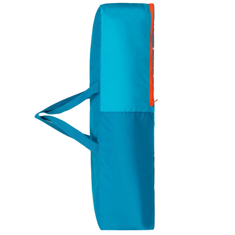 STAND UP PADDLE GONFLABLE DE RANDONNEE DEBUTANT 9 PIEDS BLEU ET ORANGE