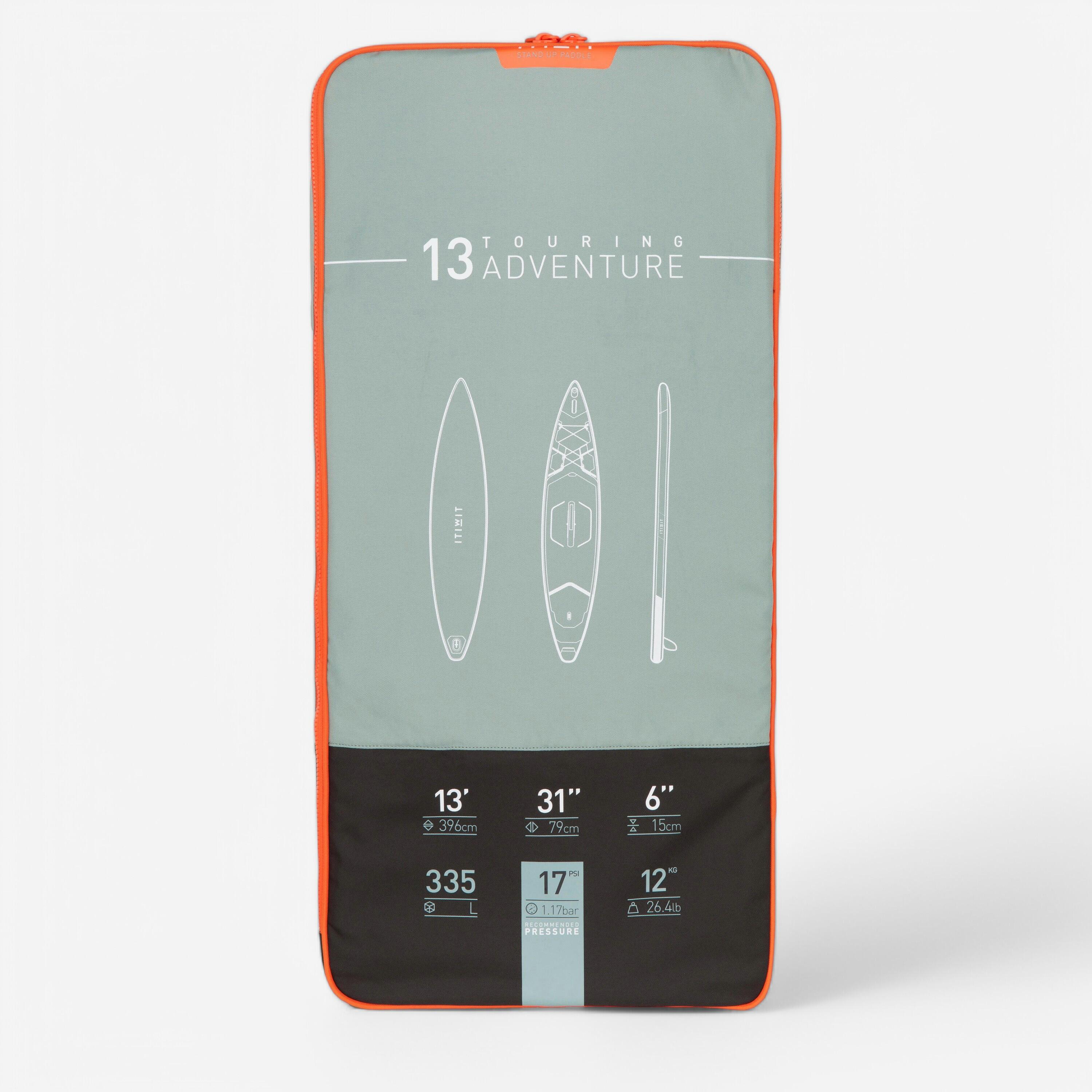 ITIWIT Batoh s objemom 92 l na prenášanie nafukovacieho paddleboardu