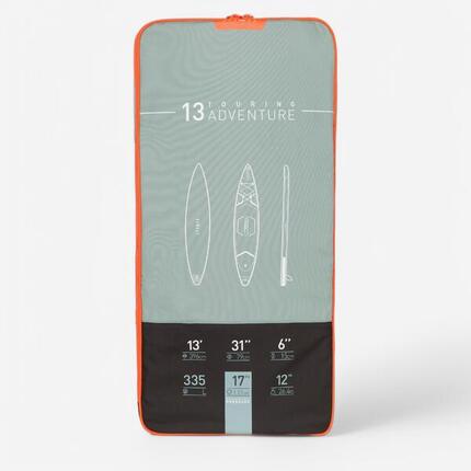 Rucksack 92L für Stand up Paddle aufblasbar bis 13' × 31