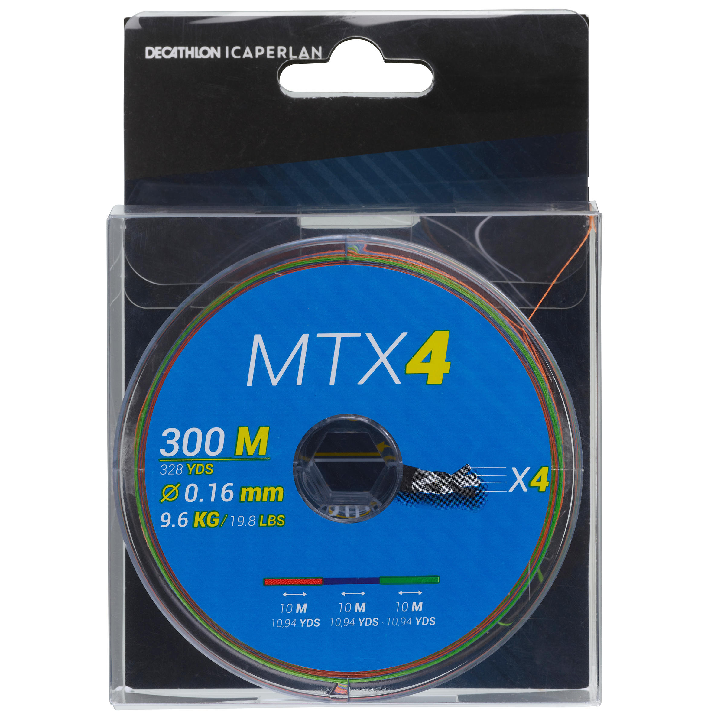 4-strand braid MTX4 MULTICOLOUR 300M Sea fishing 3/3