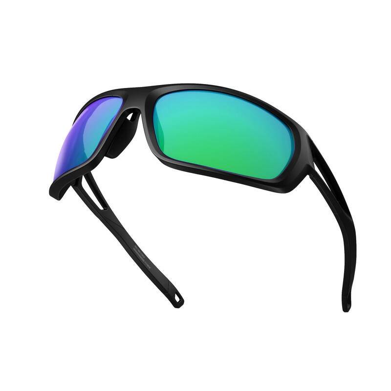 Occhiali montagna adulto MH580 categoria 4 neri e verdi QUECHUA | DECATHLON