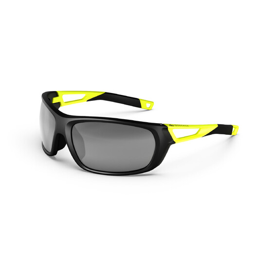 Солнцезащитные очки походные взрослые черно-желтые MH580 Quechua