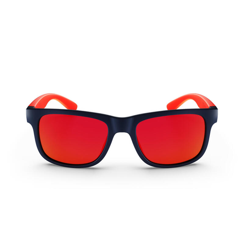 Sonnenbrille Wandern MH T140 Kinder ab 10 Jahren Kategorie 3 orange