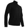 Vyriškas neperpučiamas džemperis šiltam orui, juodas
