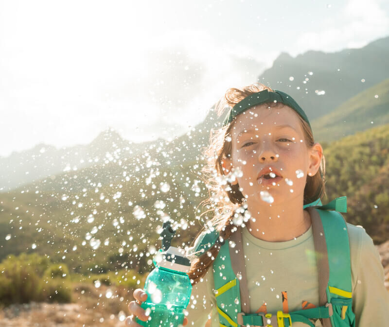 quechua advice for making the bottle fun when hiking