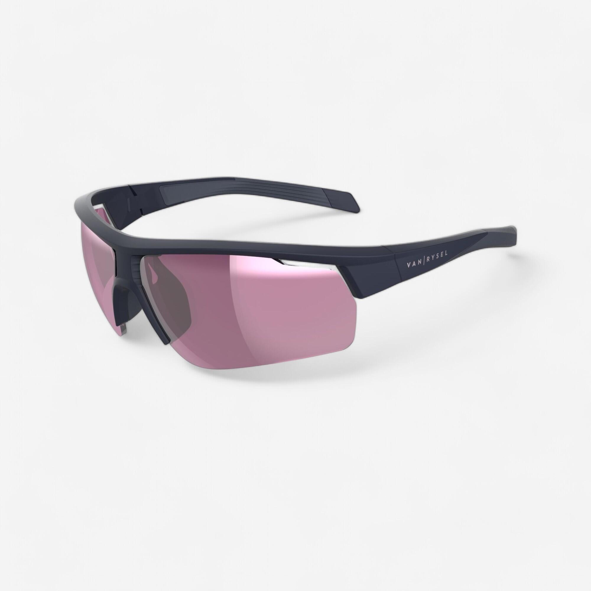 

Adult Category 3 Cycling Sunglasses RoadR 500 - Navy Blue -  By VAN RYSEL | Decathlon