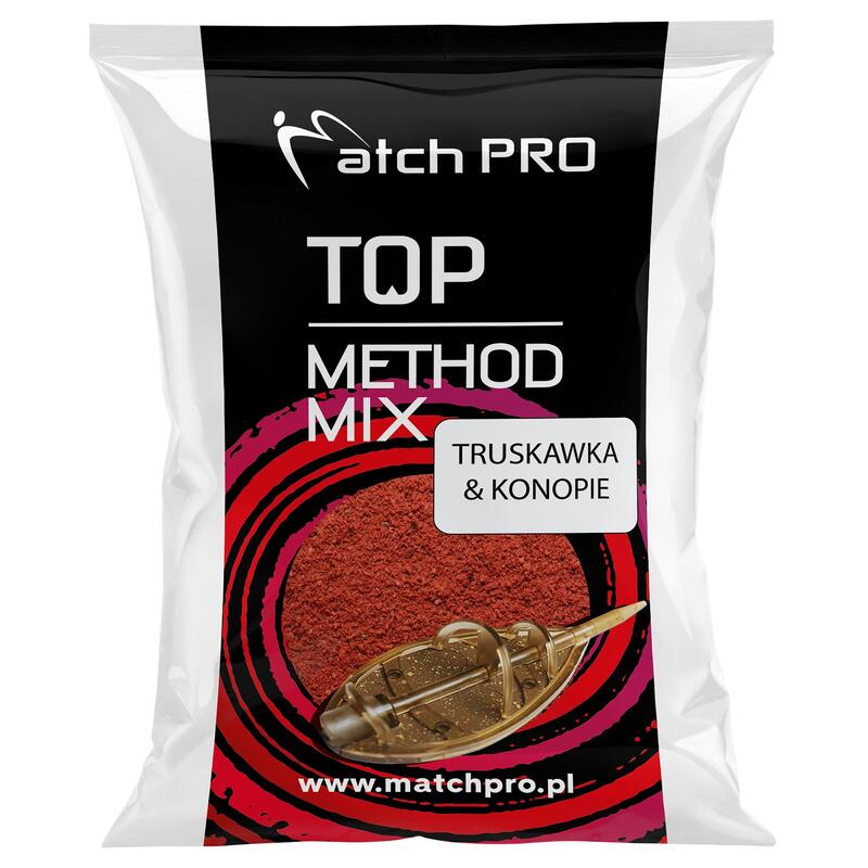 Zanęta MATCHPRO Method mix Truskawka Konopie 700 g